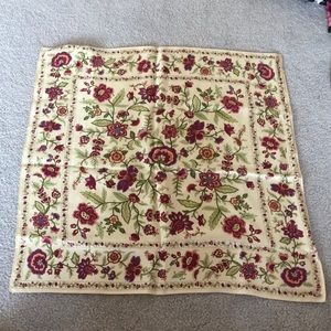 Silk scarf by Talbots. 22 x 22. Square